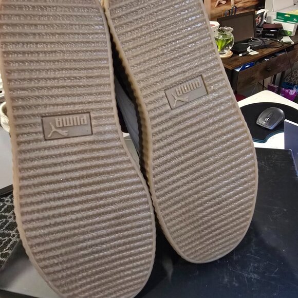 Puma x Rihanna Fenty Creeper Phatty - Black Women's Size 10 (399332-01) NEW READ - Picture 12 of 12